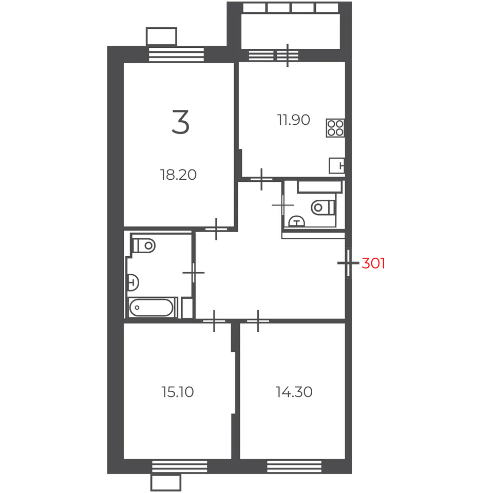 Планировка квартиры