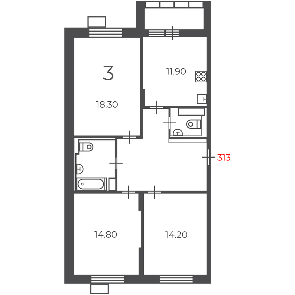 Планировка квартиры