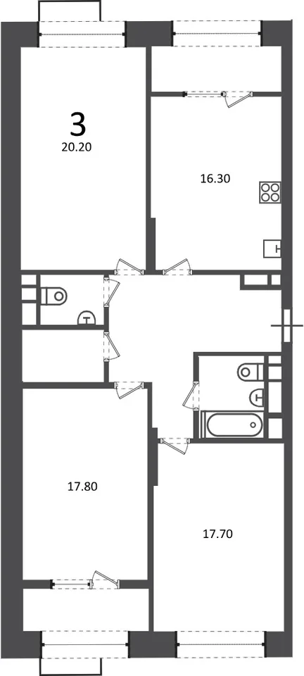 Планировка квартиры