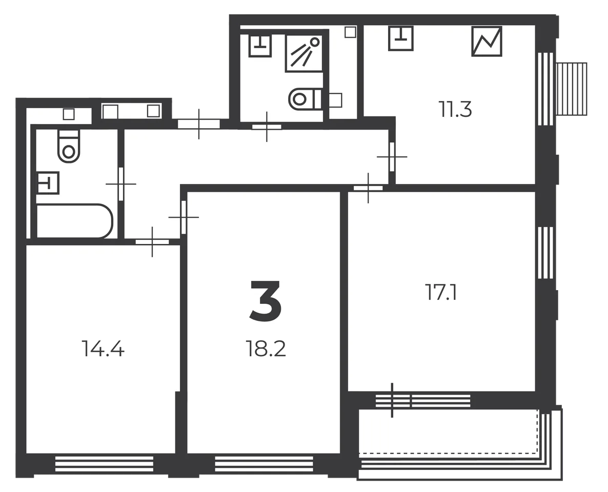 Планировка квартиры