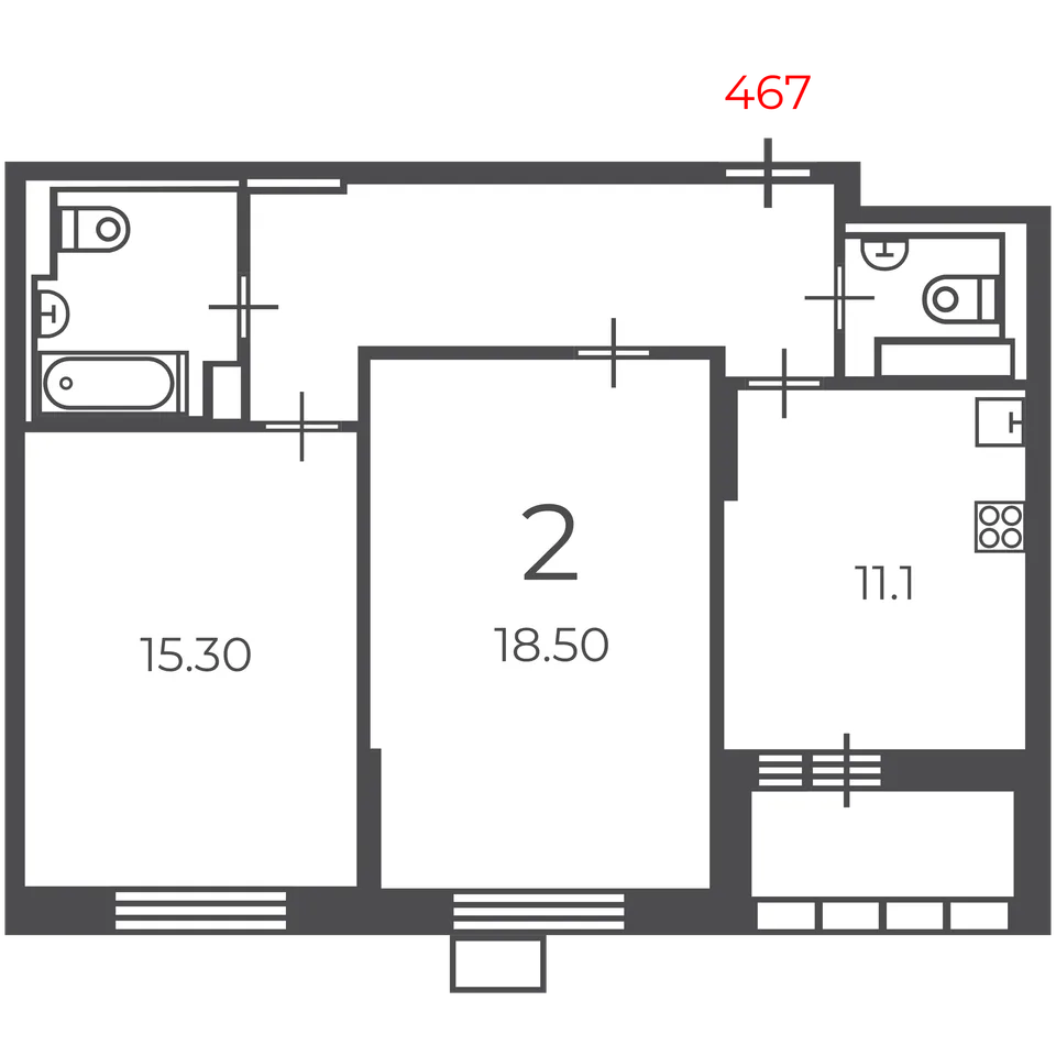 Планировка квартиры