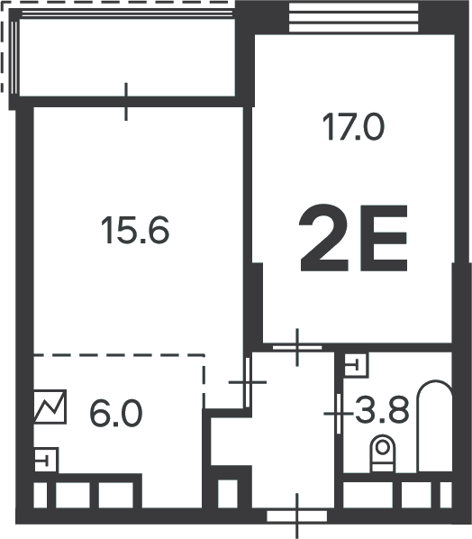 Планировка 2-комн.